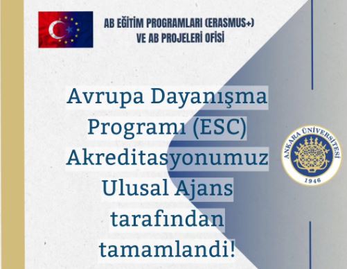 AB Eğitim Programları Koordinatörlüğü Erasmus